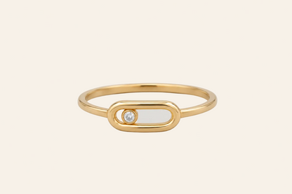 18K Gold Messina Move Uno Ring